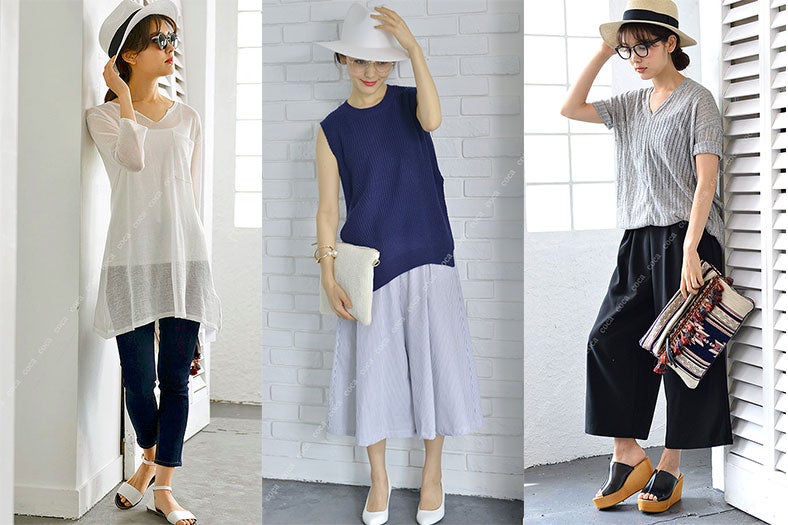 こなれ感がハンパない！サマーニットで夏のお洒落さんに