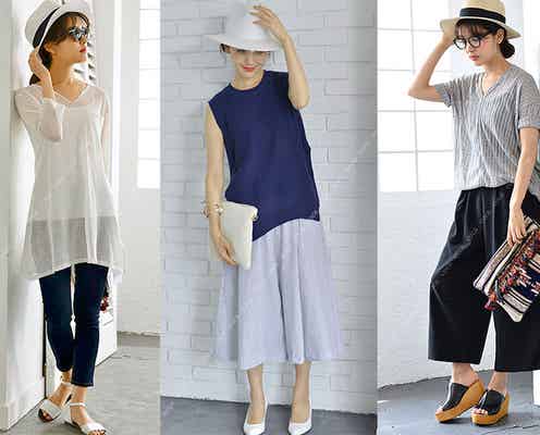 こなれ感がハンパない!サマーニットで夏のお洒落さんに