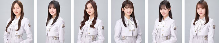 乃木坂46(左から)梅澤美波、遠藤さくら、金川紗耶、筒井あやめ、山下美月、与田祐希(提供写真)