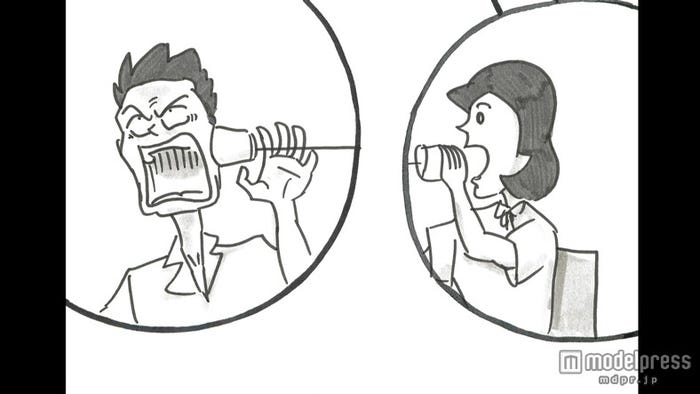 糸電話で大介(石田卓也)をびっくりさせるサキ(清水富美加)/(C)2014『振り子』製作委員会