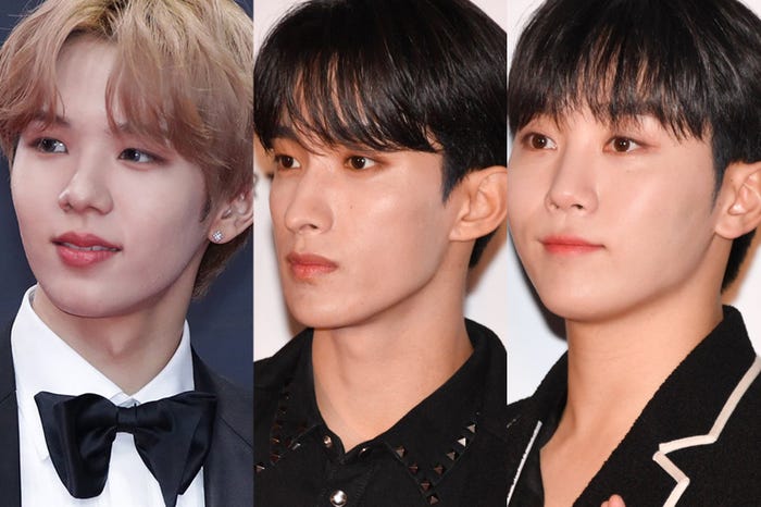 (左から)ショウタロウ(SHOTARO)/Photo by Getty Images、ドギョム(DK)、SEUNGKWAN(C)モデルプレス