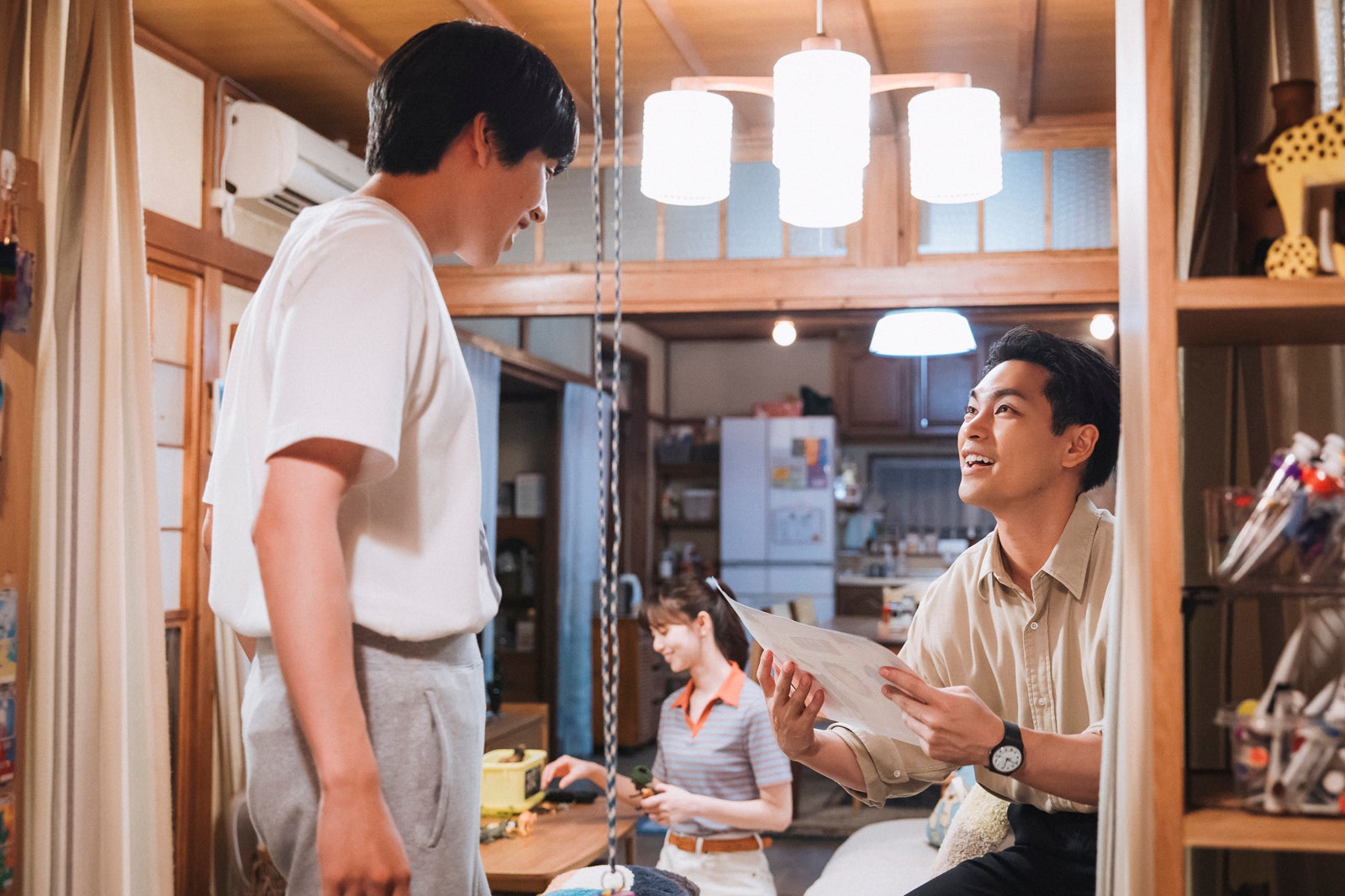 坂東龍汰、柳楽優弥「ライオンの隠れ家」第3話（C）TBS