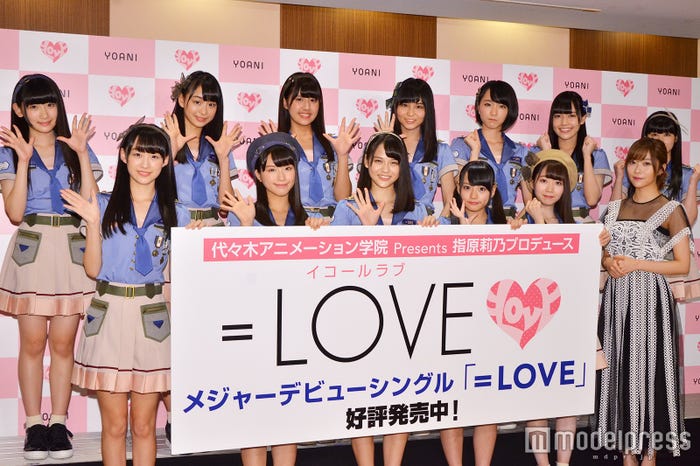 (前列左から)音嶋莉沙、佐々木舞香、高松瞳、齊藤なぎさ、大谷映美里、指原莉乃(後列左から)齋藤樹愛羅、瀧脇笙古、佐竹のん乃、大場花菜、野口衣織、諸橋沙夏、山本杏奈(C)モデルプレス