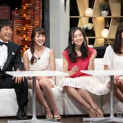 “絶景ガールズ”(左から)池田ショコラ、小宮有紗、鈴木友菜