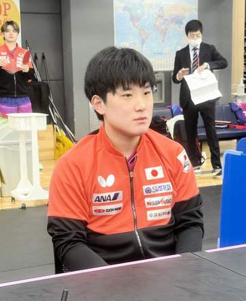 張本智和エースじゃなくてもいい 団体世界選手権金メダルへ心境変化「松島をエースで大丈夫ですと話している」