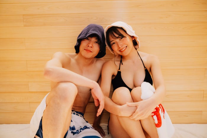 永田崇人、白間美瑠「私たち結婚しました 5」(C)AbemaTV, Inc.