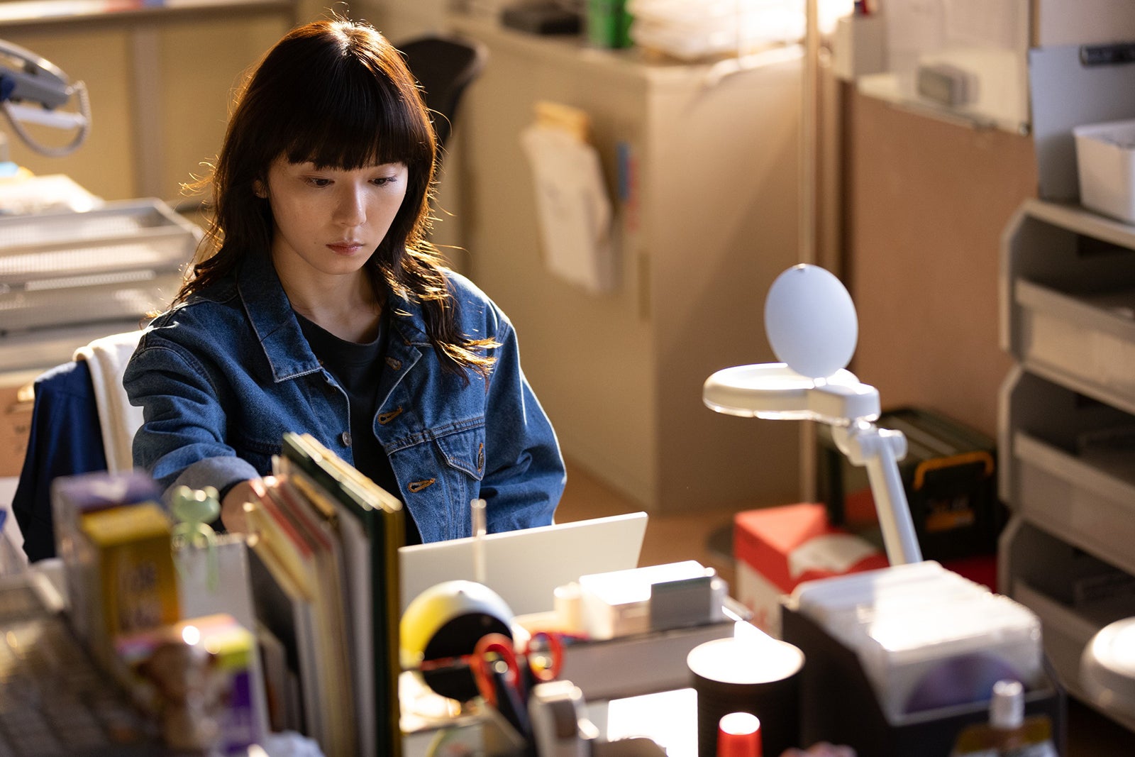 松岡茉優「ギークス～警察署の変人たち～」第4話より（C）フジテレビ