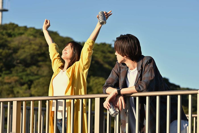 広瀬アリス、道枝駿佑「マイ・セカンド・アオハル」第2話より(C)TBS