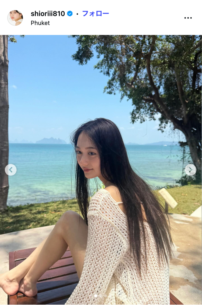 加藤栞Instagramより