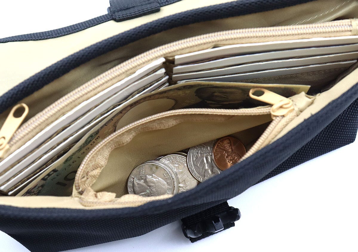 宝島社雑誌付録モノマックス3月号増刊のコールマンのお財布ショルダーバッグ7