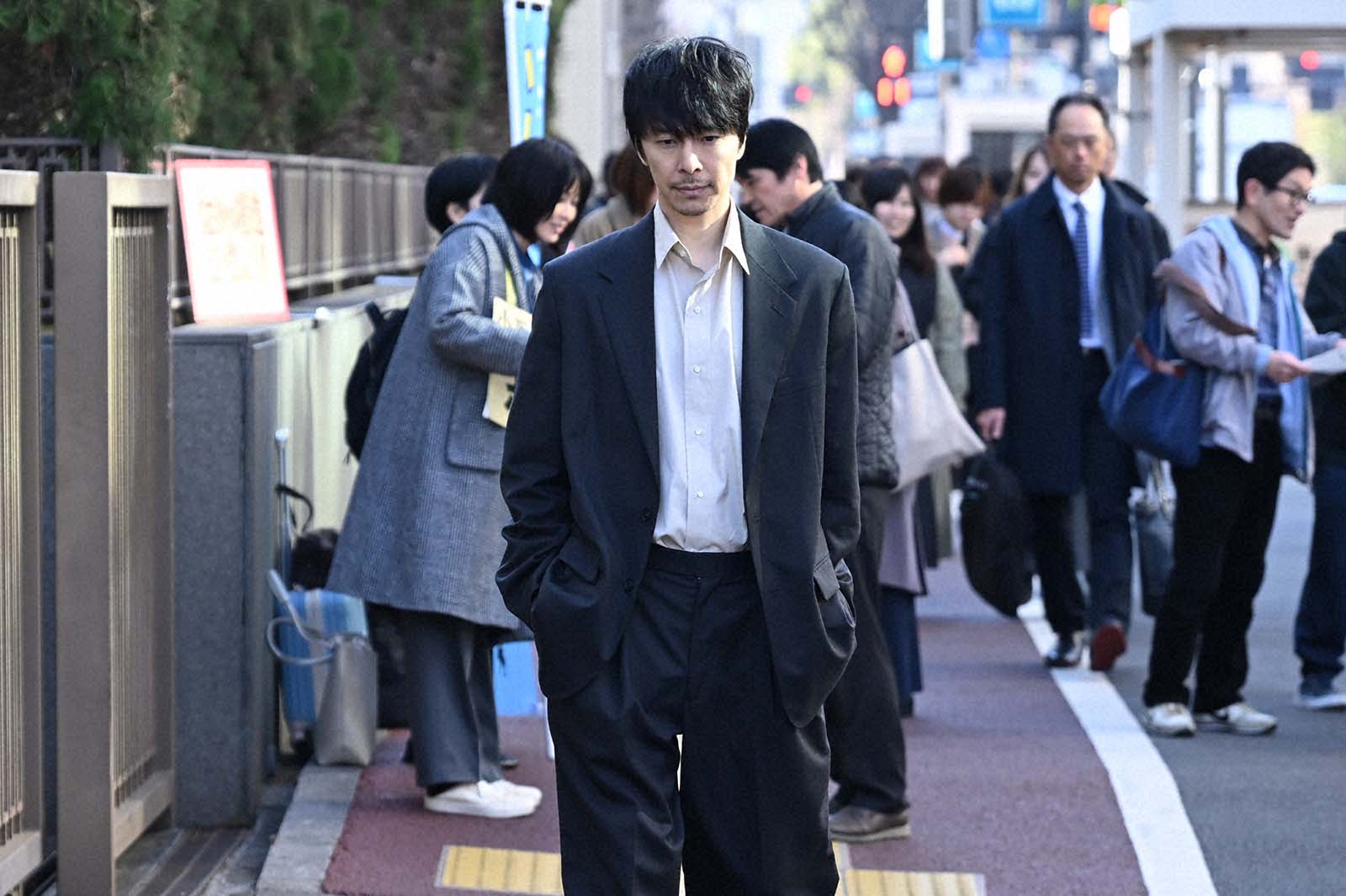 長谷川博己「アンチヒーロー」第1話より（C）TBS