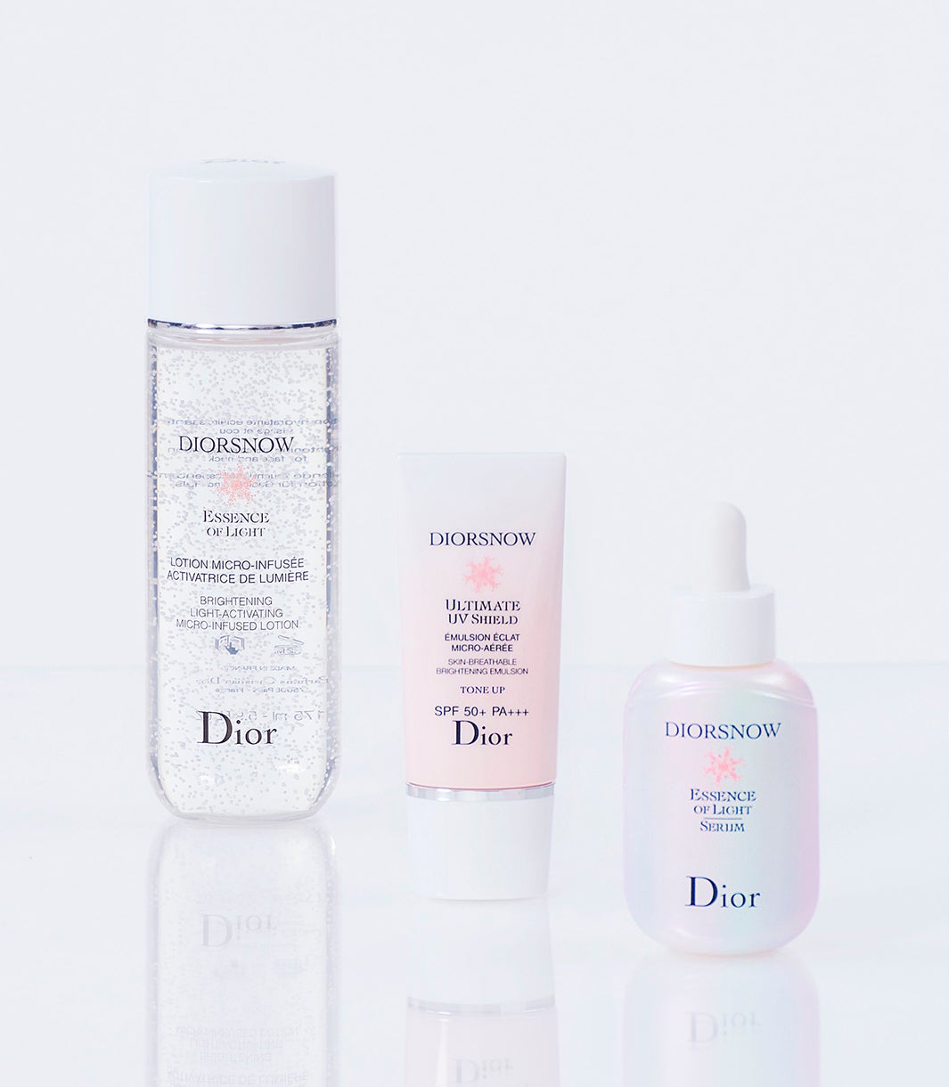 ホワイトニング ライン「ディオール スノー」（提供写真）