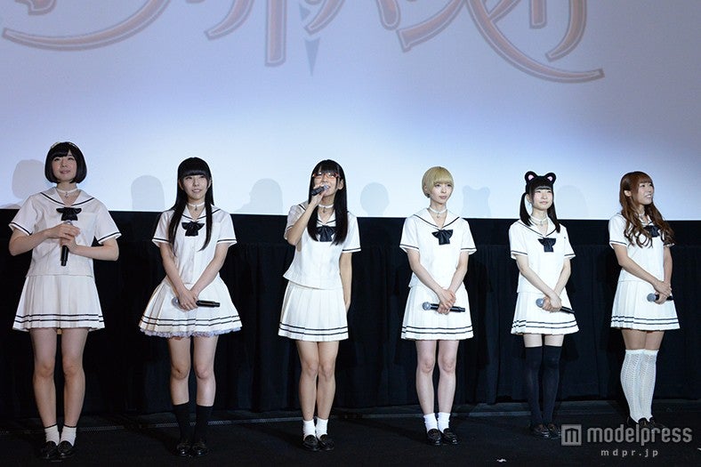 （左から）夢眠ねむ、相沢梨紗、古川未鈴、最上もが、藤咲彩音、成瀬瑛美