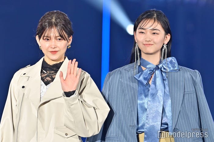 渡邉理佐、山崎天(C)モデルプレス