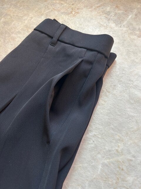 GUドレープキュロッツ GUドレープキュロッツのポケット部分