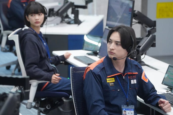 見上愛、一ノ瀬颯「119エマージェンシーコール 」最終話(C)フジテレビ