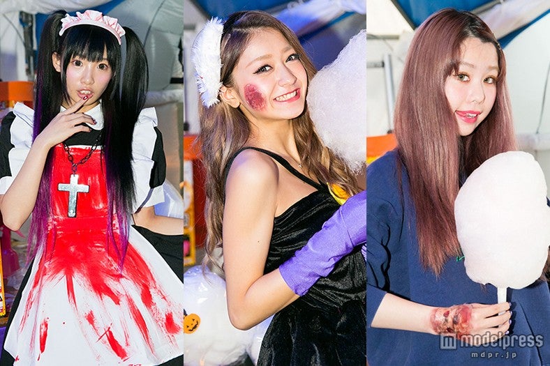 「Popteen」みちょぱ・ぴかりん、ぺこちゃんら、ハロウィンコス＆リアルメイク披露