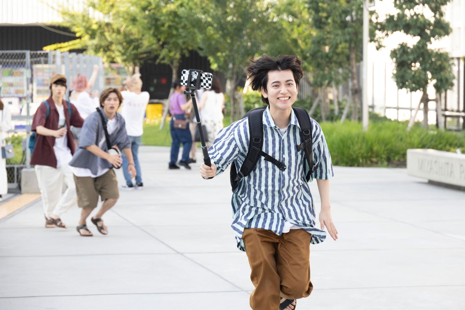 （左から）窪塚愛流、板垣瑞生、ゆうたろう（C）日本テレビ