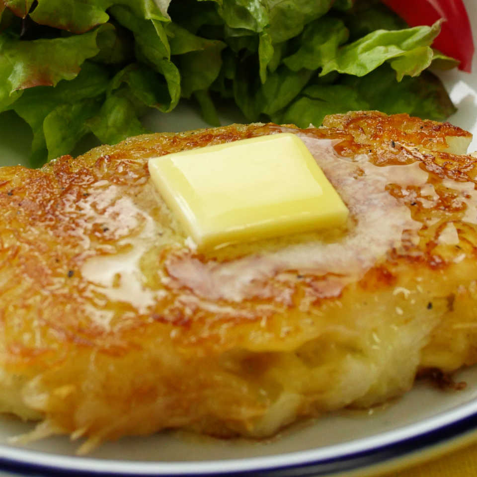 じゃがいもとささみの簡単ガレットステーキ