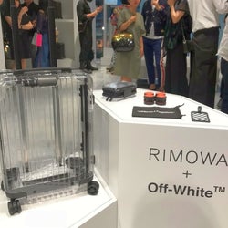 「リモワ」、「オフホワイト」と協業 透明なスーツケースに予約殺到
