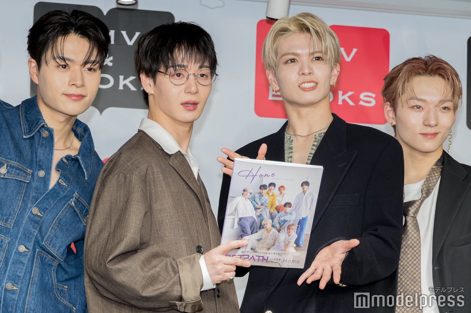 （左から）海帆、太田駿静、栗田航兵、古瀬直輝（C）モデルプレス