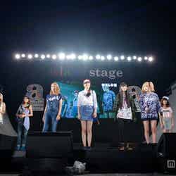 ファッションショー「a－nation＆GirlsAward lsland collection」の「NYLON JAPAN」ステージ