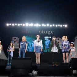 ファッションショー「a-nation&GirlsAward lsland collection」の「NYLON JAPAN」ステージ