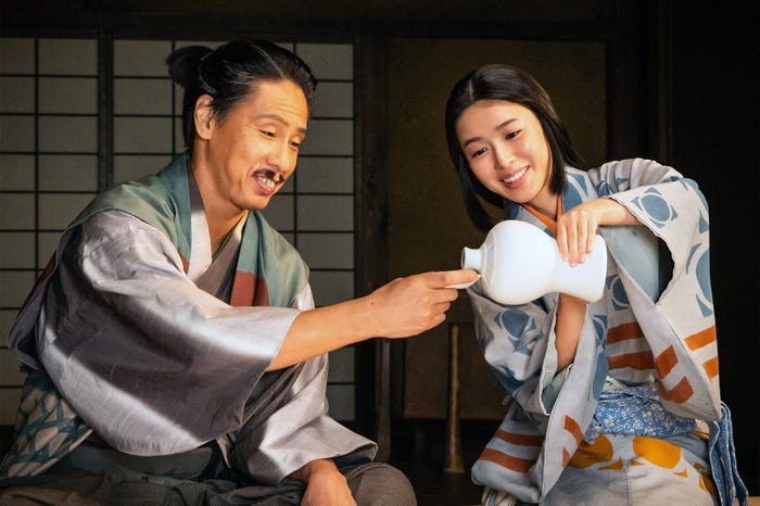 大倉孝二、白石聖「豊臣兄弟!」第9話(C)NHK