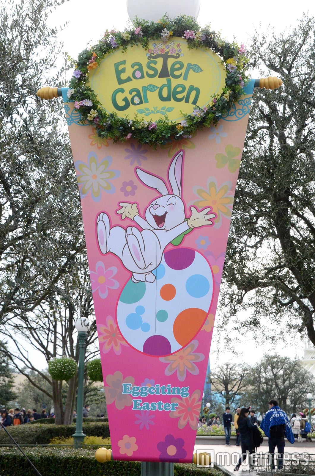 ディズニーランドのデコレーション／バナー（C）モデルプレス