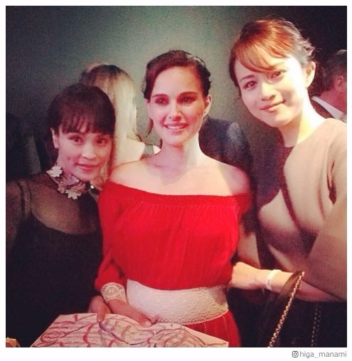 比嘉愛未、ナタリー・ポートマン・清川あさみらとDiorパーティーで豪華美の共演　