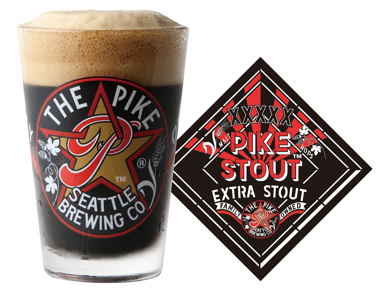 PIKE エクストラスタウト／画像提供：ワールドリカーインポーターズ