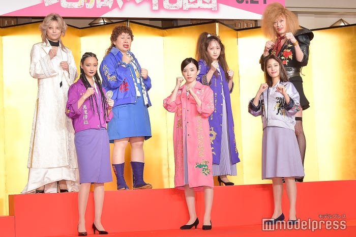 (上段左から)小池栄子、大島美幸、川栄李奈、遠藤憲一、(下段左から)菜々緒、永野芽郁、広瀬アリス (C)モデルプレス