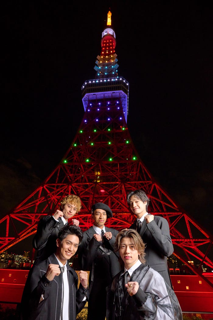 Aぇ! group(左下から時計回りに)正門良規、小島健、草間リチャード敬太、佐野晶哉、末澤誠也(提供写真)