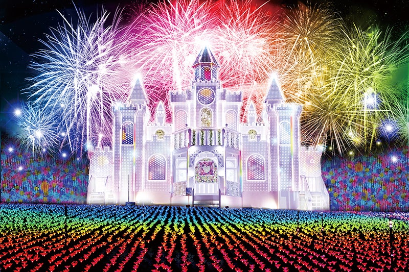 あしかがフラワーパーク 「光の花の庭」（提供画像）