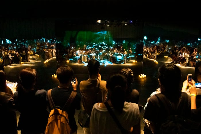 米津玄師「鏡の上映会」イベントより(提供写真)