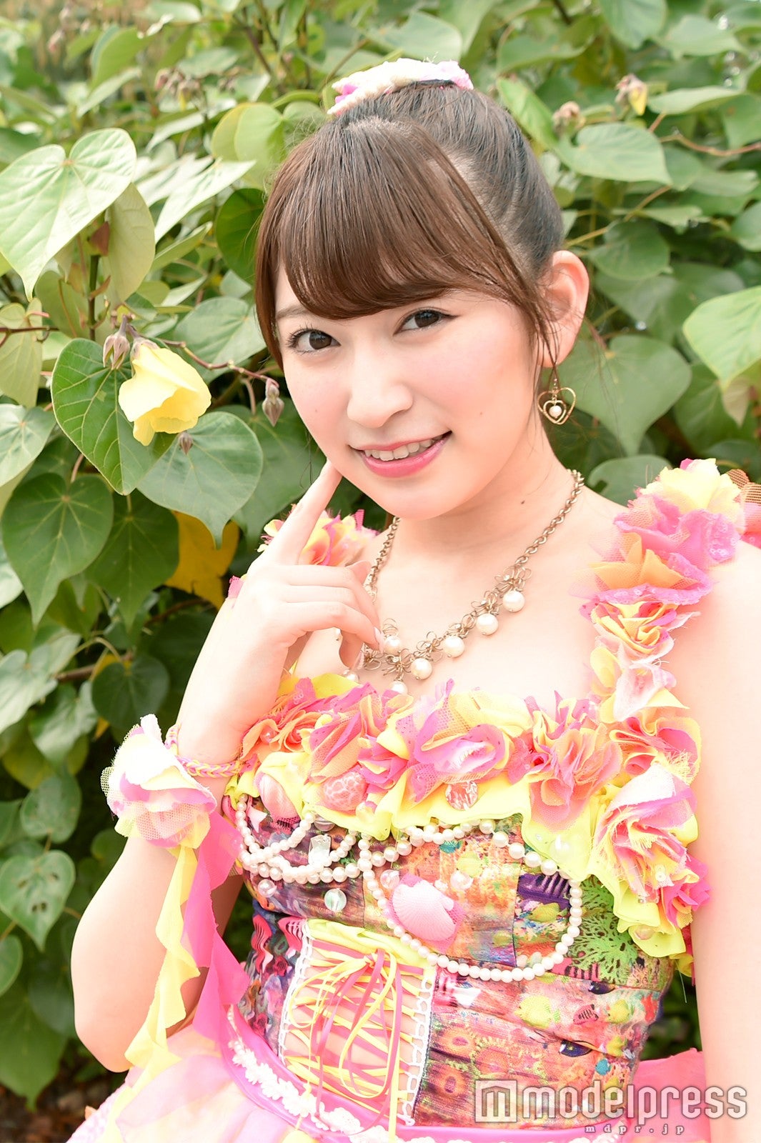 NMB48吉田朱里の美肌が輝く！沖縄でやっておきたいことは？＜モデルプレスインタビュー＞