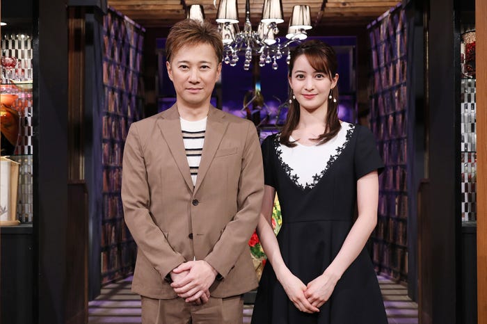 中居正広、後呂有紗アナウンサー (C)日本テレビ