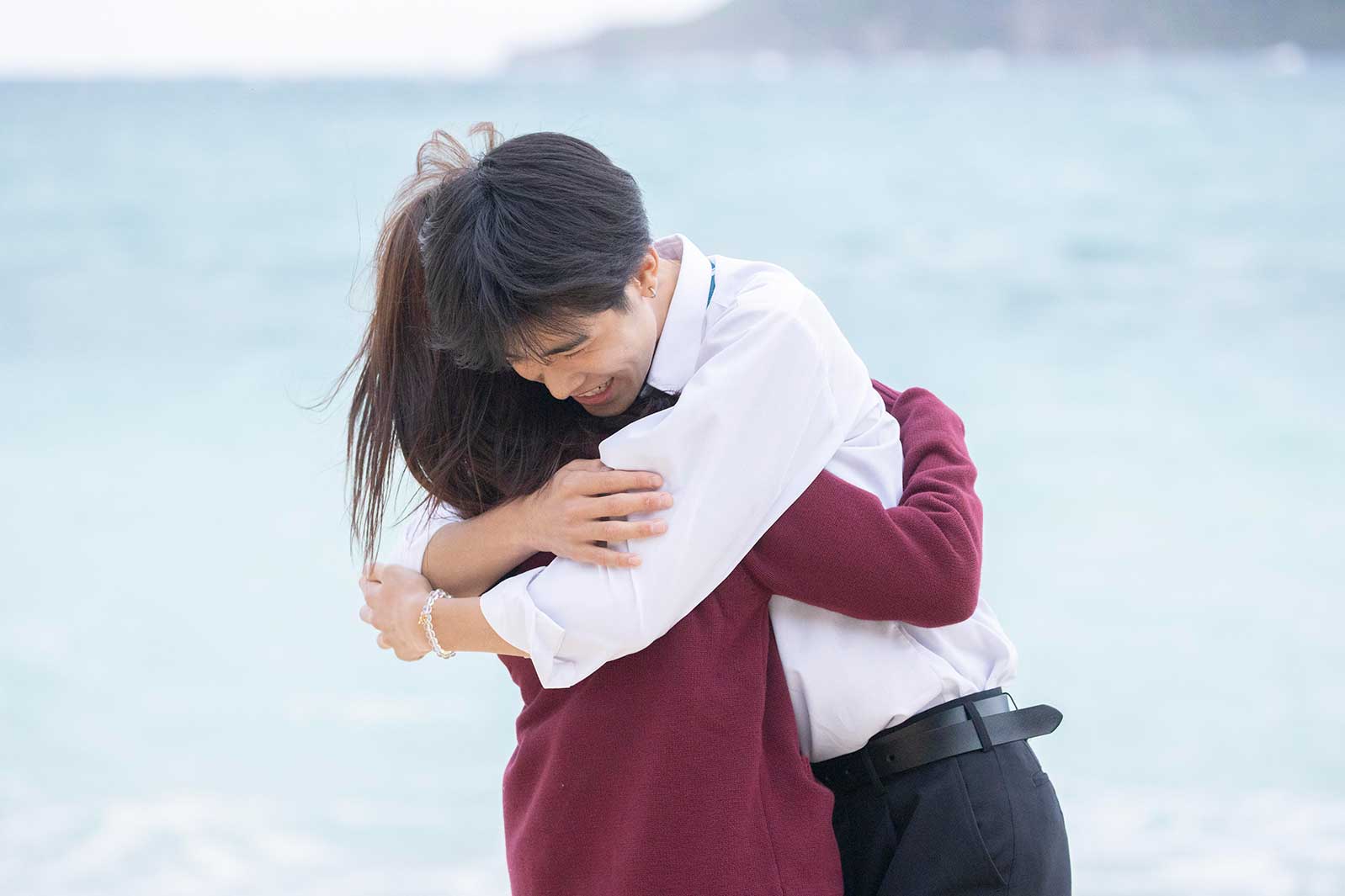 るな、はると「今日、好きになりました。-赤い糸編-」（C）AbemaTV, Inc.