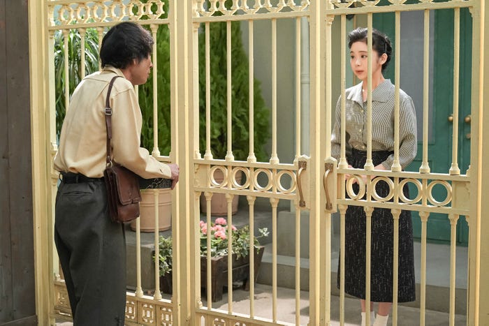 水澤紳吾、趣里「ブギウギ」第118話(C)NHK