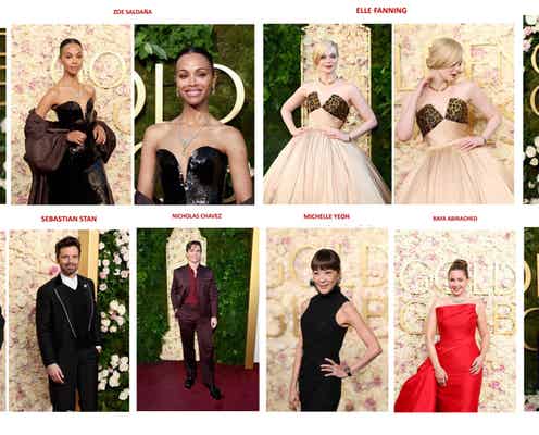 アンナ・サワイ、エル・ファニングらセレブティ「カルティエ」ジュエリー輝く【第82回ゴールデン・グローブ賞】