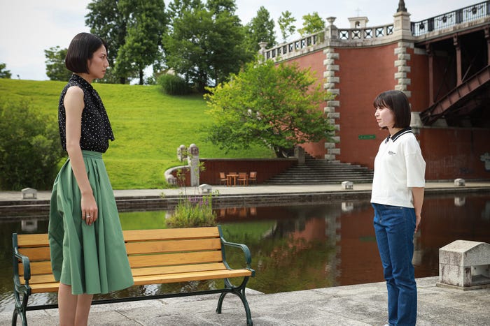 松下奈緒、田牧そら「スカイキャッスル」第6話より(C)テレビ朝日