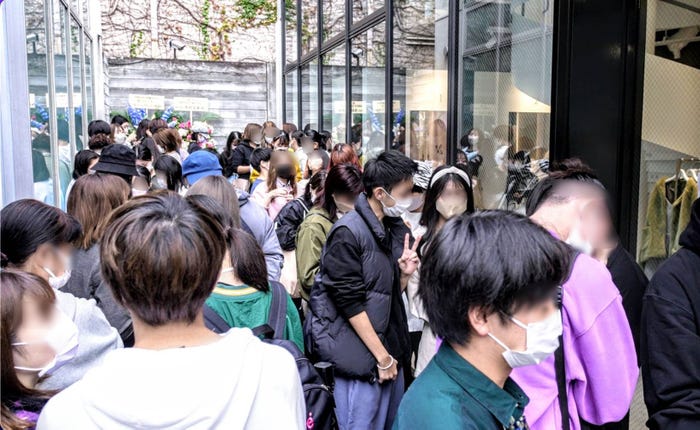 『SHEIN TOKYO』 11月13日初日オープンの様子(C)SHEIN