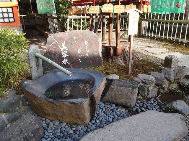 八坂神社の「美人水」／Photo by Kentaro Ohno