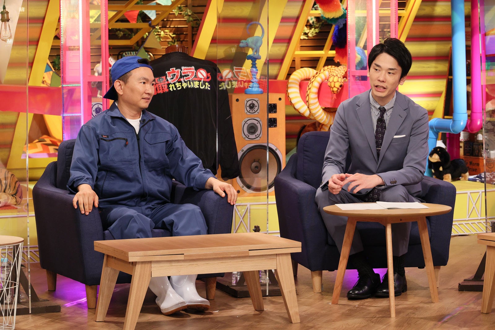 かまいたち（山内健司、濱家隆一）（C）テレビ朝日