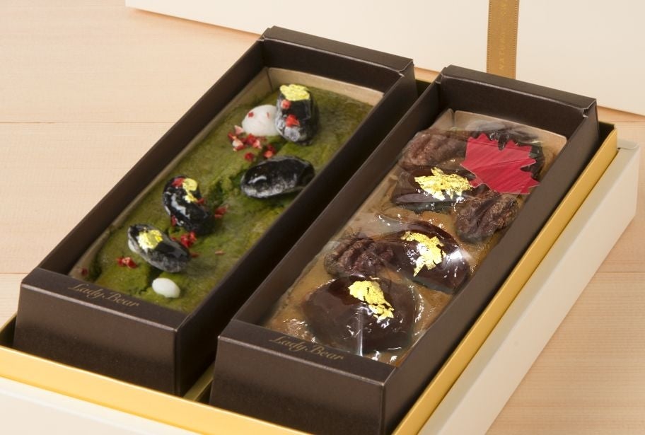 レディべア パウンド～抹茶＆笠間栗～（税抜3,056 円）／画像提供：ルミネ