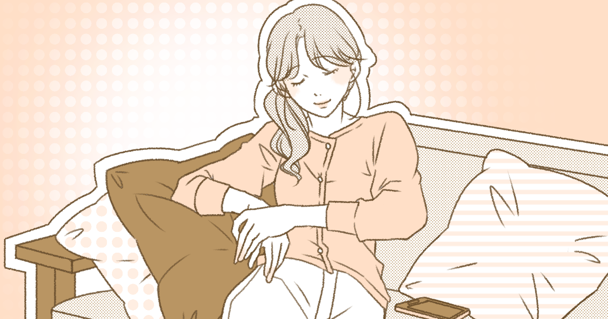 エアコンお手入れ上手なママ_イラストPonko