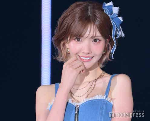 “伝説のキャバ嬢”ひめか、初TGCランウェイ ほっそり美脚際立つ【TGC 2024 S/S】