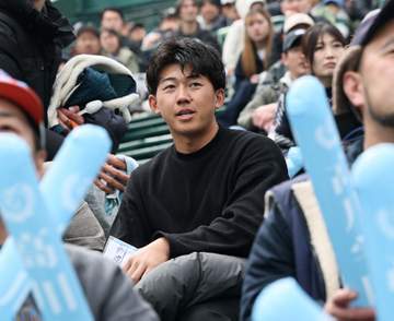 高川学園 阪神のドラフト1位がアルプスに駆けつけるも惜敗 衛藤主将「一人一人がやるべきことを努力することが一番大事だと教えてもらった」