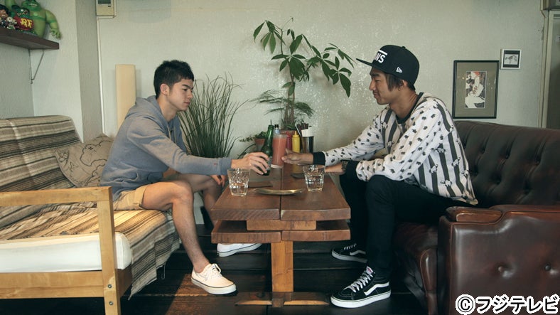 菅谷哲也、湯川正人／「テラスハウス」6月2日放送回より