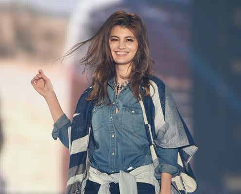 マギー、最旬“デニムオンデニム”スタイルで圧巻オーラ<関コレ2016S/S>